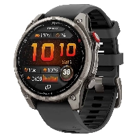 Умные часы Garmin Fenix 8 Pro, 47 мм, AMOLED Sapphire Titanium Graphite / Black 010-03198-11