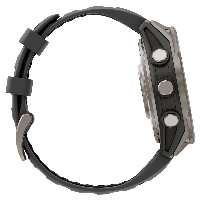 Умные часы Garmin Fenix 8 Pro, 47 мм, AMOLED Sapphire Titanium Graphite / Black 010-03198-11