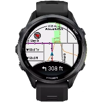 Умные часы Garmin Forerunner 970 Carbon Grey DLC Titanium Black/Translucent Whitestone 010-02969-10