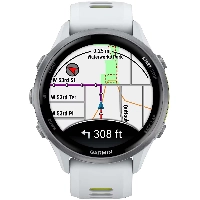 Умные часы Garmin Forerunner 970 Titanium Whitestone / Translucent Amp Yellow 010-02969-11