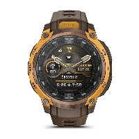 Умные часы Garmin Instinct Crossover, Amoled Bronze Sunburst Cocoa 010-03398-01