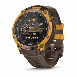 Умные часы Garmin Instinct Crossover, Amoled Bronze Sunburst Cocoa 010-03398-01