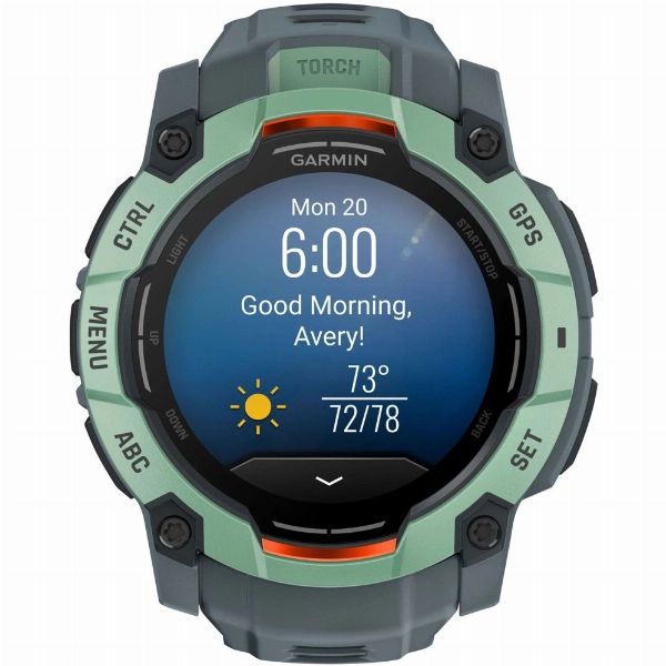 Умные часы Garmin Instinct 3 50mm, AMOLED Neo Tropic/Twilight 0100302001