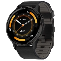Умные часы Garmin Venu 3 Black Leather Band 0100278452
