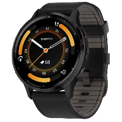 Умные часы Garmin Venu 3 Black Leather Band 0100278452