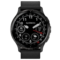 Умные часы Garmin Venu 3 Black Leather Band 0100278452