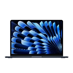 Ноутбук Apple MacBook Air 13" (M4 10C, 8C) MW123, 16/256 ГБ, Midnight, тёмная ночь