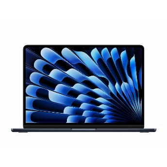 Ноутбук Apple MacBook Air 13" (M4 10C, 8C) MW123, 16/256 ГБ, Midnight, тёмная ночь