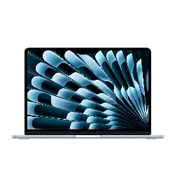 Ноутбук Apple MacBook Air 13" (M4 10C, 8C) MC6T4, 16/256 ГБ, Sky Blue, небесно-голубой