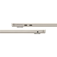 Ноутбук Apple MacBook Air 13" (M4 10C, 8C) MW0Y3, 16/256 ГБ, Starlight, сияющая звезда