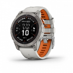 Умные часы Garmin Fenix 7 Pro Sapphire Solar, 47 мм, 0100277721, Fog Gray/Ember Orange