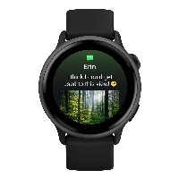 Умные часы Garmin Vivoactive 6, 010-02985-00, Slate/Black, черный