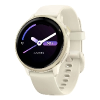 Умные часы Garmin Vivoactive 6, 010-02985-01, Lunar Gold/Bone, бежевый