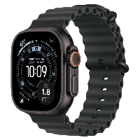 Apple Watch Ultra 3 49mm, Black Titanium Black Ocean Band