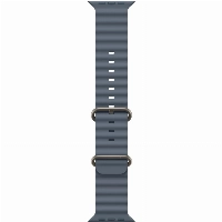 Apple Watch Ultra 3 49mm, Natural Titanium Anchor Blue Ocean Band