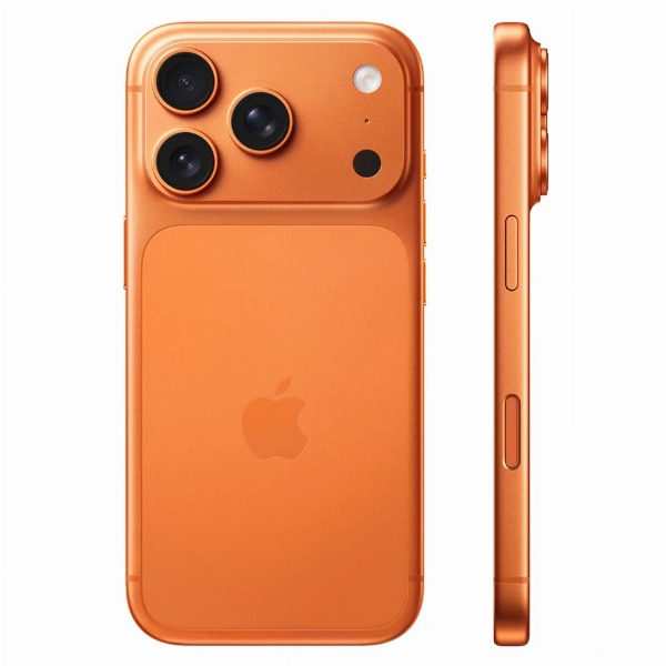 Смартфон Apple iPhone 17 Pro 512 GB, Dual SIM (nano SIM + eSIM), Cosmic Orange