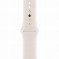 Apple Watch Series 11 46 мм, Silver Aluminum Starlight Sport Band, M/L