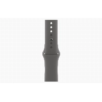 Apple Watch Series 11 46 мм, Space Gray Aluminum Stone Gray Sport Band, S/M