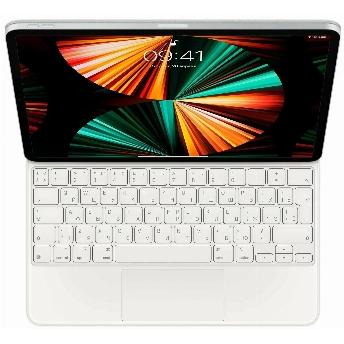 Клавиатура беспроводная Apple Magic Keyboard, для iPad Pro 12.9" (2021) MJQL3RS/A, Белая