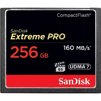 Карта памяти SanDisk CompactFlash Extreme Pro UDMA 7 256 ГБ SDCFXPS-256G-X46