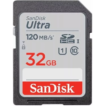 Карта памяти SanDisk Ultra SDHC 32 ГБ SDSDUN4-032G-GN6IN