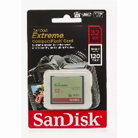 Карта памяти SanDisk Extreme CompactFlash UDMA 7 32GB SDCFXSB-032G-G46