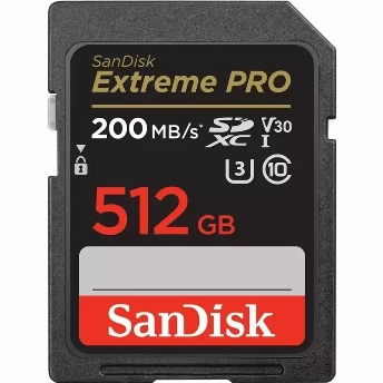 Карта памяти SanDisk Extreme Pro SDXC 512 ГБ SDSDXXD-512G