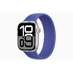 Apple Watch Series 10 42 мм, Silver Aluminium Case GPS, Solo Loop, Ultramarine