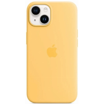 Чехол Apple для iPhone 14 Silicone MagSafe Sunglow (MPT13)