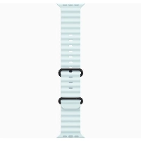 Apple Watch Ultra 2 49mm Black Titanium Case Ocean Band, Ice Blue, голубой