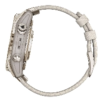 Смарт-часы Garmin Epix Pro Gen 2 Sapphire Edition 42 мм, Soft Gold Cream Heathered Nylon Band (010-02802-20)