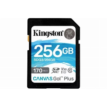 Карта памяти Kingston Canvas Go! Plus SDXC 256 ГБ SDG3/256Gb