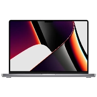 Ноутбук Apple MacBook Pro 16" (M1 Pro 10C, 16C) Z14V0008D, 32/512 GB, Space gray, серый космос