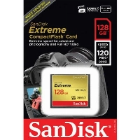 Карта памяти SanDisk Extreme CompactFlash 128GB SDCFXSB-128G-G46
