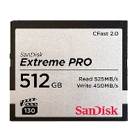 Карта памяти SanDisk Extreme PRO CFast 2.0 512 ГБ SDCFSP-512G-G46D