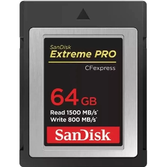 Карта памяти SanDisk Extreme Pro CFexpress Card 64 ГБ SDCFE-064G