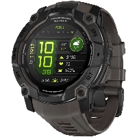 Умные часы Garmin Instinct 3 50mm, Amoled Black/Charcoal Band 0100302000