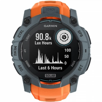 Умные часы Garmin Instinct 3 45mm, Solar Twilight/Solstice Band 0100293501