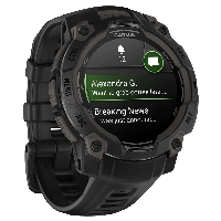 Умные часы Garmin Instinct 3 45mm, Amoled Black 0100293600
