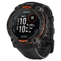 Умные часы Garmin Instinct 3 45mm, Solar Black/Black Band 0100293400