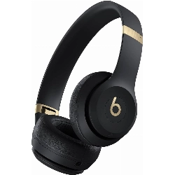 Беспроводные наушники Beats Solo 4 Wireless, Matte, Black/Gold, черный/золотой