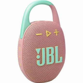 Портативная акустика JBL Clip 5, Pink, розовый