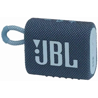 Портативная акустика JBL Go 3, Blue, синий