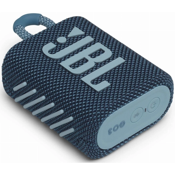 Портативная акустика JBL Go 3, Blue, синий