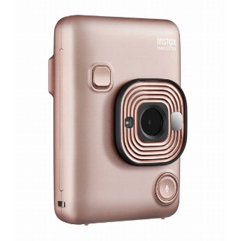 Фотоаппарат моментальной печати Fujifilm Instax Mini LiPlay Blush, Gold, золотистый