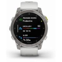 Смарт-часы Garmin Epix (Gen 2) Sapphire,  010-02582-21, White, белый