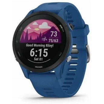 Умные часы Garmin Forerunner 255 Basic GPS Tidal  0100264111, Blue, синий