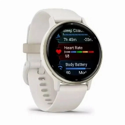 Умные часы Garmin Vivoactive 5 Cream  and Ivory White, Gold, золотистый