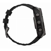 Умные часы Garmin Fenix 8, Solar Sapphire Titanium, 51 мм, 0100290521, Carbon Gray