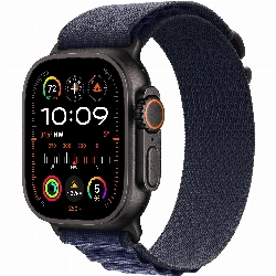 Apple Watch Ultra 2 49mm Titanium Case Navy Alpine Loop, размер М, Black